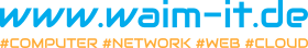 EDV / IT Dienstleistungen | waim-it.de | Hofkirchen | Vilshofen | Passau | Deggendorf | Freyung | Grafenau | Pfarrkirchen Logo